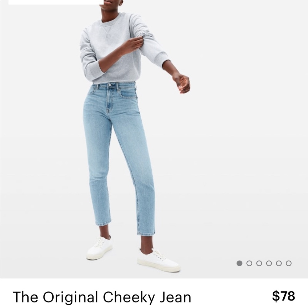 Everlane Cheeky Straight Sky Blue sz 25